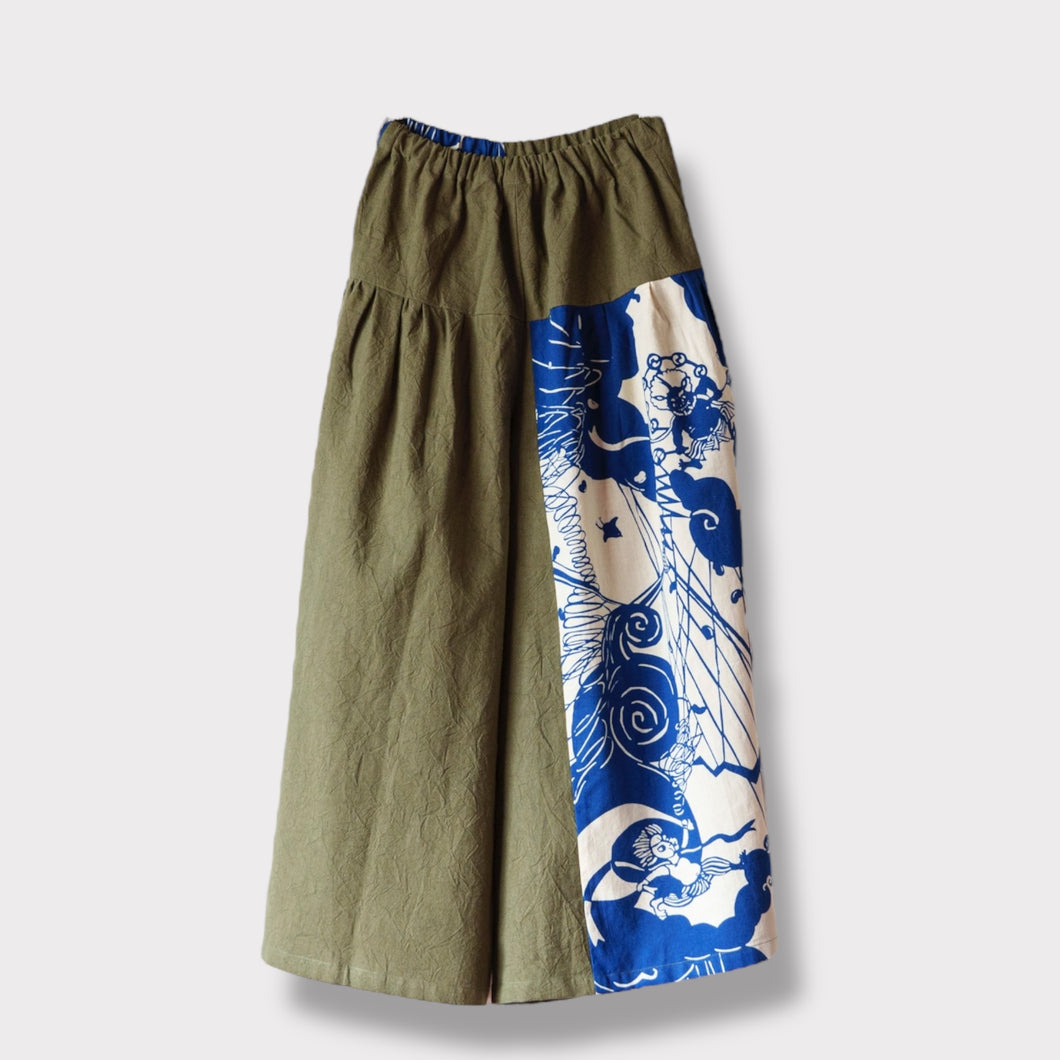 ガウチョパンツ - へそら豆 - size M