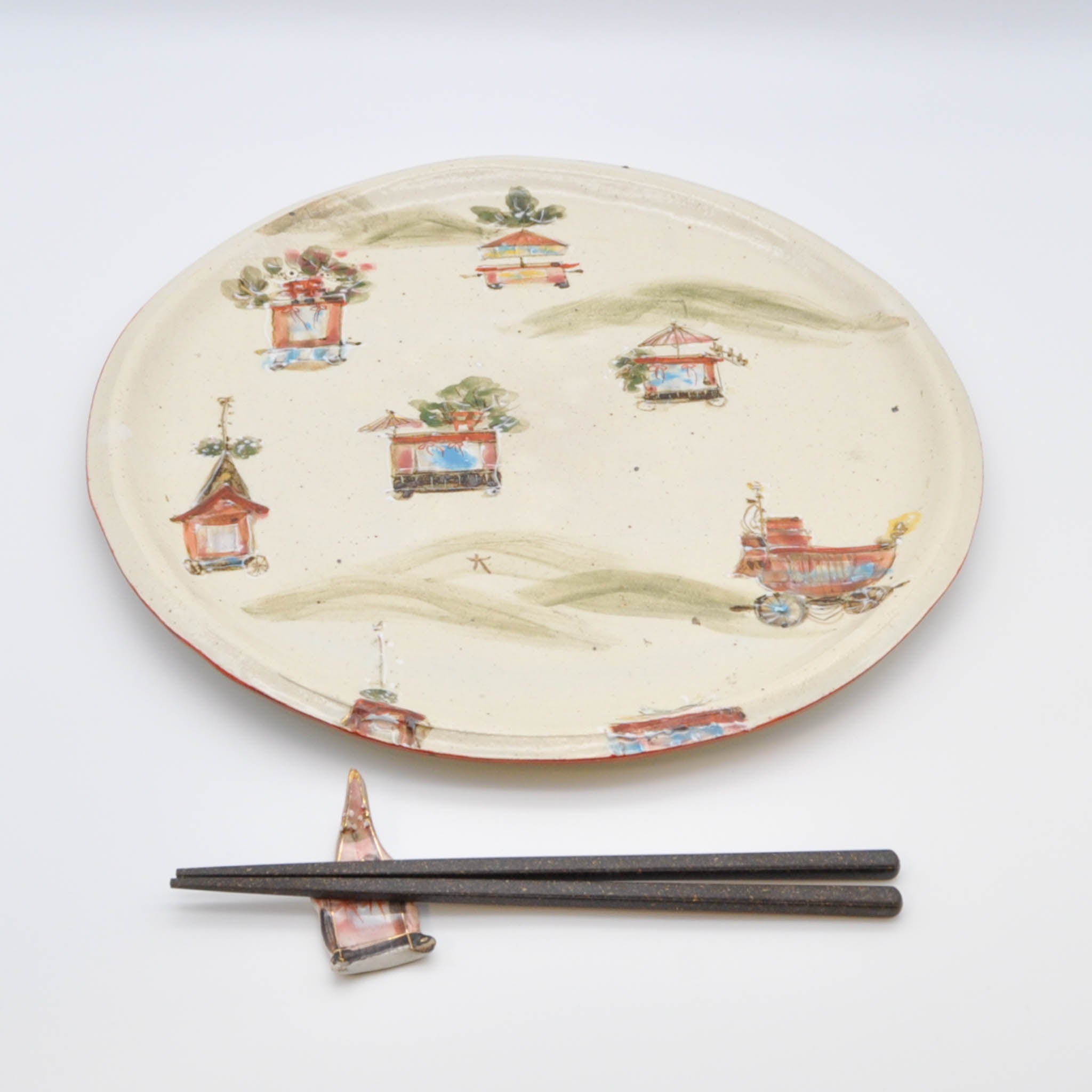 大皿　飾り皿　蟹 大皿 -（祇園祭） – GALLERY KACCO