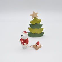 画像をギャラリービューアに読み込む, .クリスマスシロクマサンタ –ハートプレゼント
